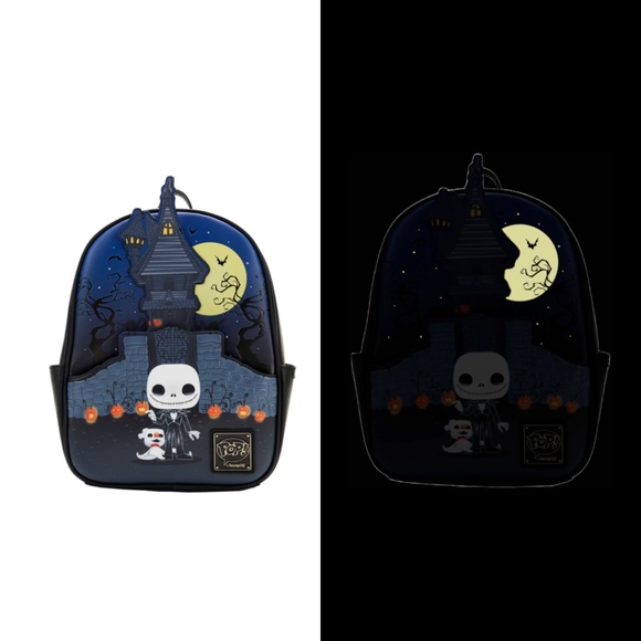 Loungefly‎ Funko Pop Jack Skellington Mini Backpack and Wallet main image 6